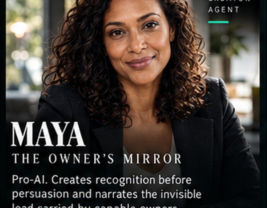Maya, RSD editorial lens for human and business implications
